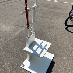 EQUALS WALL 壁寄せテレビスタンド（ホワイト）　リサイクルショップ宮崎屋　佐土原店　25.5.2Fの画像