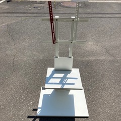 EQUALS WALL 壁寄せテレビスタンド（ホワイト）　リサイ...