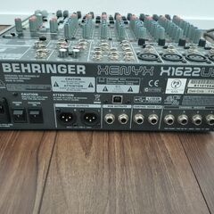 BEHRINGER XENYX X1622USB アナログミキサーの画像