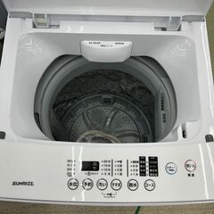 SUNRIZE　洗濯機　19年製　6kg　TJ11615の画像