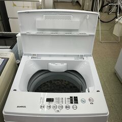 SUNRIZE　洗濯機　19年製　6kg　TJ11615の画像