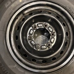 BS BLIZZAK VL1 195/80R15 107/105L LT スタッドレス　200系ハイエース 純正ホイール 15インチ  ４本セットの画像