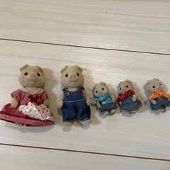 シルバニア　ブタファミリー
