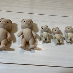 シルバニア　ブタファミリーの画像