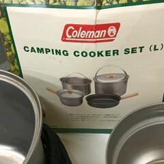 0502-019 Colemanキャンピングクッカーセット(L)の画像