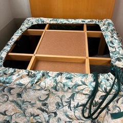 無印良品 こたつ&極薄こたつ布団 こたつマット　３点セットの画像