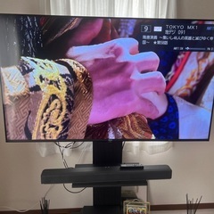 【5月5日迄】4k液晶テレビ65インチ　スタンド付き
