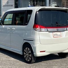 【自社分轄OK】★ソリオ　X★ホワイト★ナビ付き★純正アルミ★ETC★車検2年付きの画像