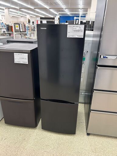 TOSHIBA　冷蔵庫　23年製　170L　TJ11619
