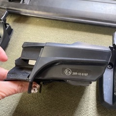 Inno 鍵付き ルーフキャリア エアロベースキャリア取付セットの画像