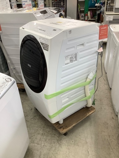 ☆中古美品！2022年ドラム式洗濯乾燥機 BD-SX110GL 安心の1