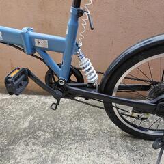 20インチ6段変速折りたたみ自転車の画像