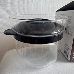 ハリオガラスのレンジご飯釜1～２合の画像