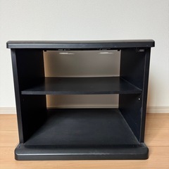 テレビ台(黒色・2段)