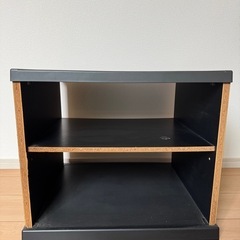テレビ台(黒色・2段)の画像