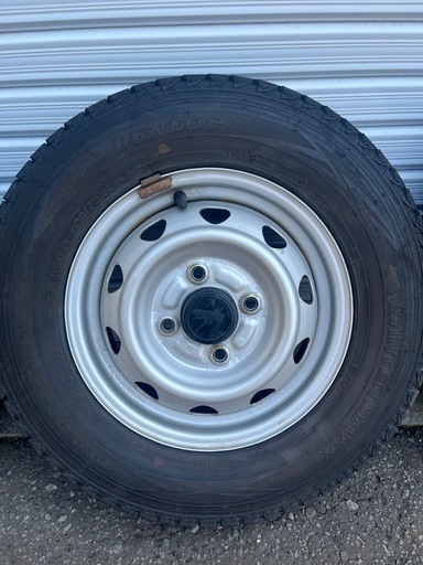 20%OFF！DUNLOP ダンロップ WINTERMAXX ウインターマックス　145/80R12 ホイール付き４本セット