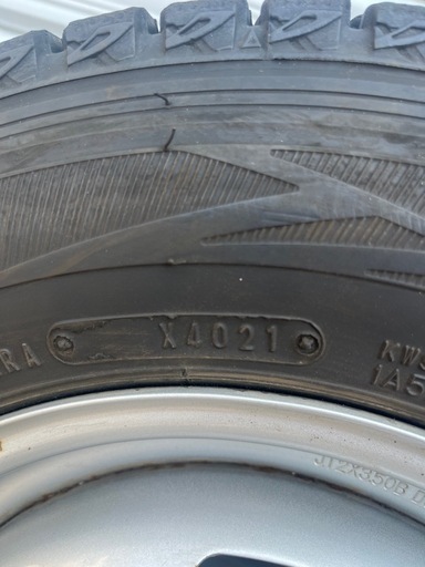 20%OFF！DUNLOP ダンロップ WINTERMAXX ウインターマックス　145/80R12 ホイール付き４本セット