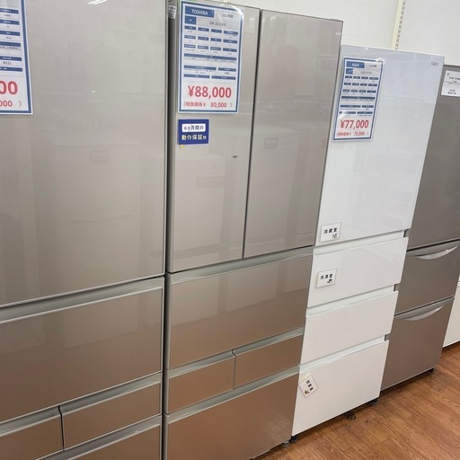 6ドア冷蔵庫