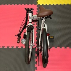 折りたたみ自転車20インチの画像