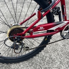★6段変速付き　動作良好★自転車 dride s3 ドライド S3 246HD-L 24インチ★子供用★の画像