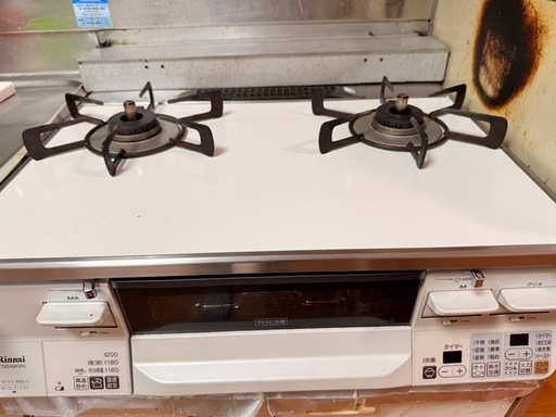 値下げリンナイ最終値下げ当初20000円
ガスコンロ