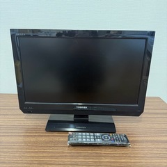 TOSHIBA 液晶テレビ　19V型　2012年製