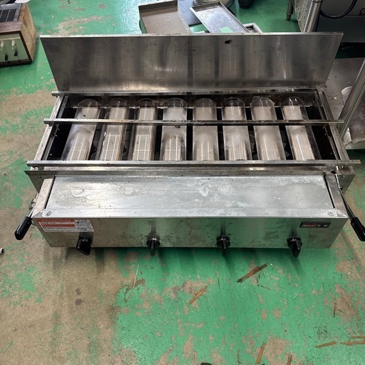 リンナイ/荒磯シリーズ/RGA-408B/ガスグリラー/業務用グリル/都市ガス/2014年製