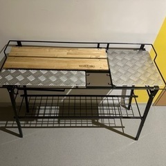 値下げ‼️キャンプテーブル　折りたたみ　キッチン　camp ta...