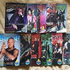 BURRN! 2024年1月号～12月号（10月号なし） 11冊セット