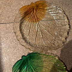 ガラス皿　2枚セットの画像
