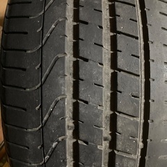 タイヤ　PZERO 255-40ZR19  ホイルナシ　4本セットの画像
