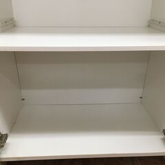 食器棚　ホワイト　キズ・ヨゴレ有の画像