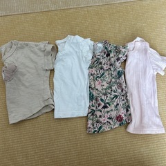 女の子 ベビー　半袖トップス　70〜80cm ４枚セット①