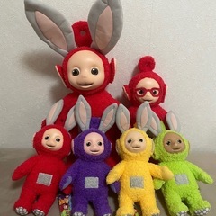 テレタビーズ　ぬいぐるみ　6種セット