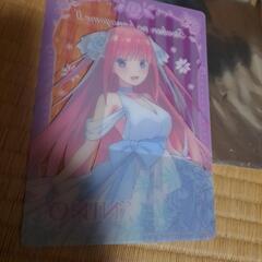 五等分の花嫁ブラインドコレクションシートの画像