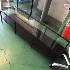 ブラックのカッコいいテレビボード♡（商品番号：12044）