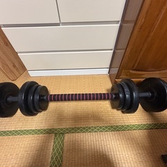ダンベル(Part②)最大20kg(付属バーベル付)