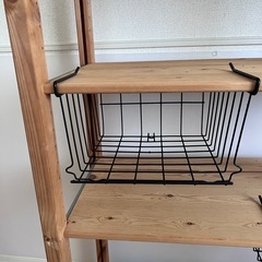 【受け渡し者決定】パイン材シェルフの画像