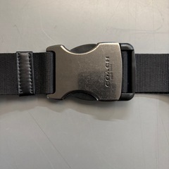 COACH ボディバッグ ネイビー/イエロー メンズ、レディース兼用の画像