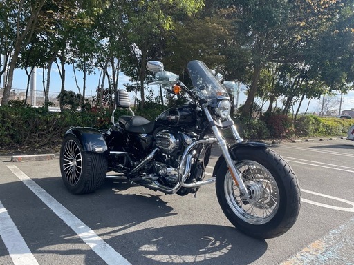 最終値下げします。　
ハーレーダビットソン　スポーツスタートライク♪ 低走行！　ワンオーナー♪ カスタム多数♪