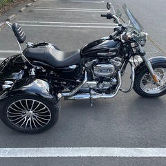 最終値下げします。　
ハーレーダビットソン　スポーツスタートライク♪ 低走行！　ワンオーナー♪ カスタム多数♪の画像