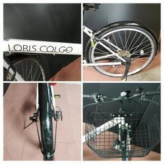自転車　LORIS COLGO 26インチ 6段変速 ホワイトの画像