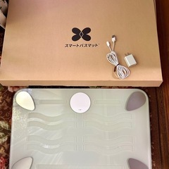 スマートバスマット 体重計 充電式 SBM22U01LJ 中古 issin