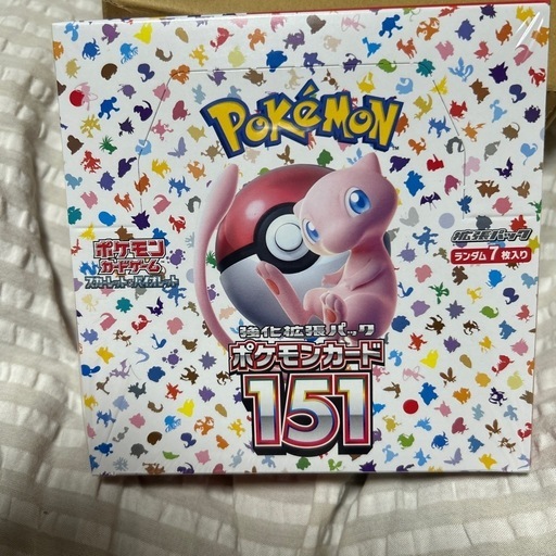 ポケモンカード151新品未開封　シュリンク付きBOX