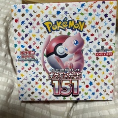 ポケモンカード151新品未開封　シュリンク付きBOXの画像