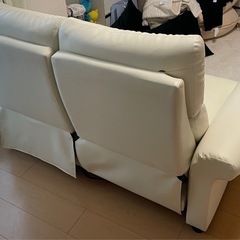 ニトリ　2人掛け　電動ソファ　
リクライニング　ソファーの画像