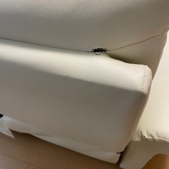 ニトリ　2人掛け　電動ソファ　
リクライニング　ソファーの画像