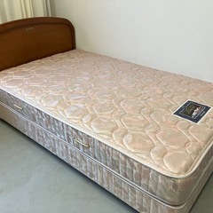 ★配達無料★美品　シモンズ  ビューティーレスト　エクストラハー...