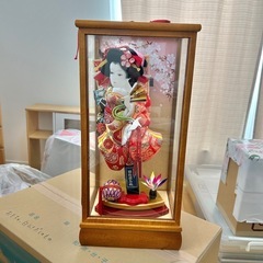 美品： 羽子板 日本人形 正月飾り