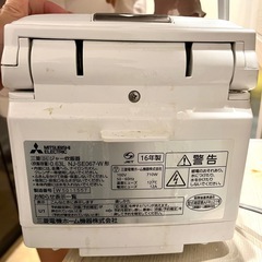 三菱電気３合炊　炊飯器の画像